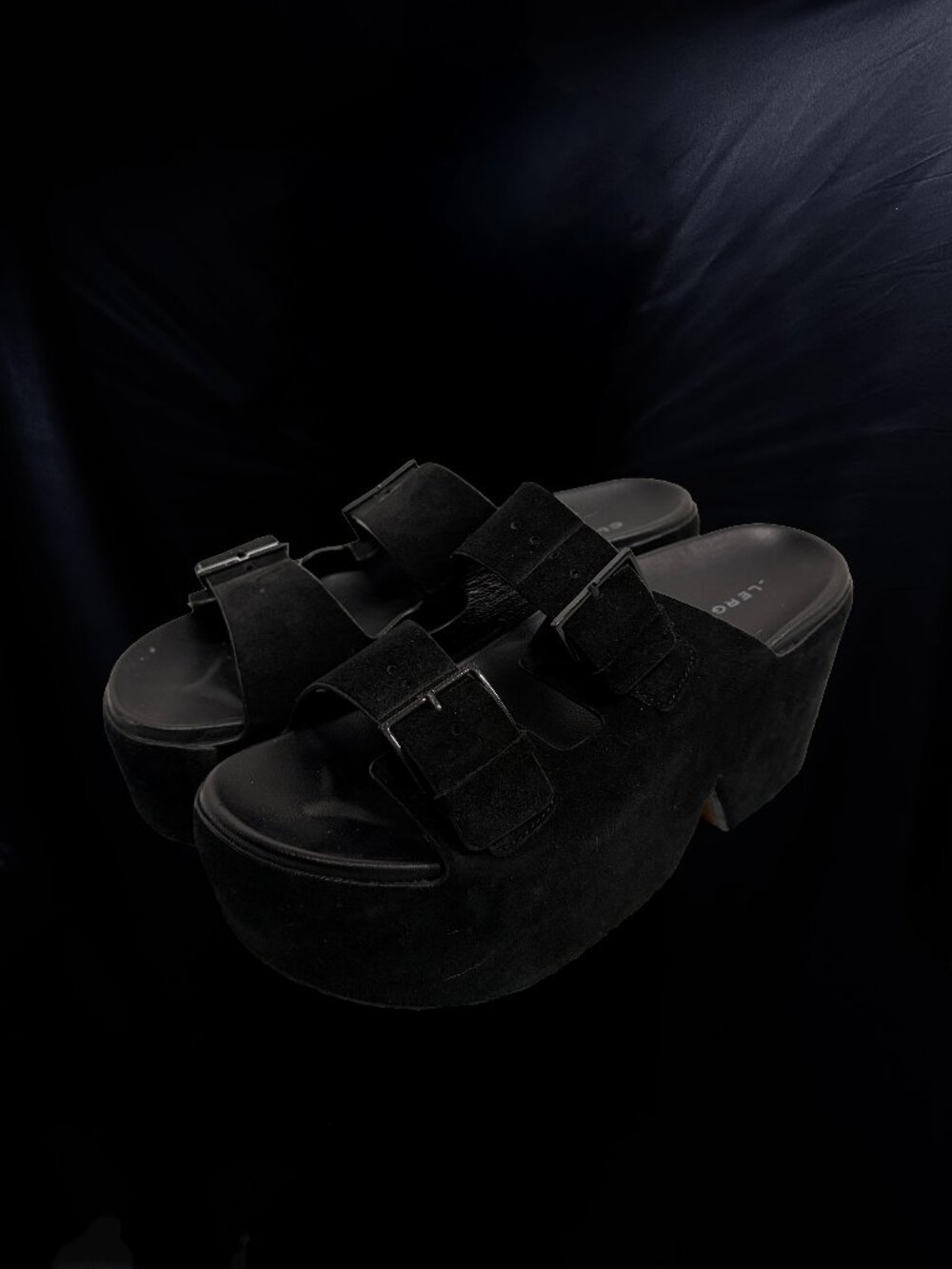 Clergerie Paris Esme Suede Platform Sandals